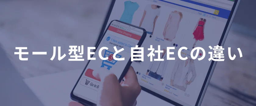 モール型ECと自社ECの違いとは？ ――「どっちがいいのか」より、「どう使い分けるか」でEC戦略は決まる。